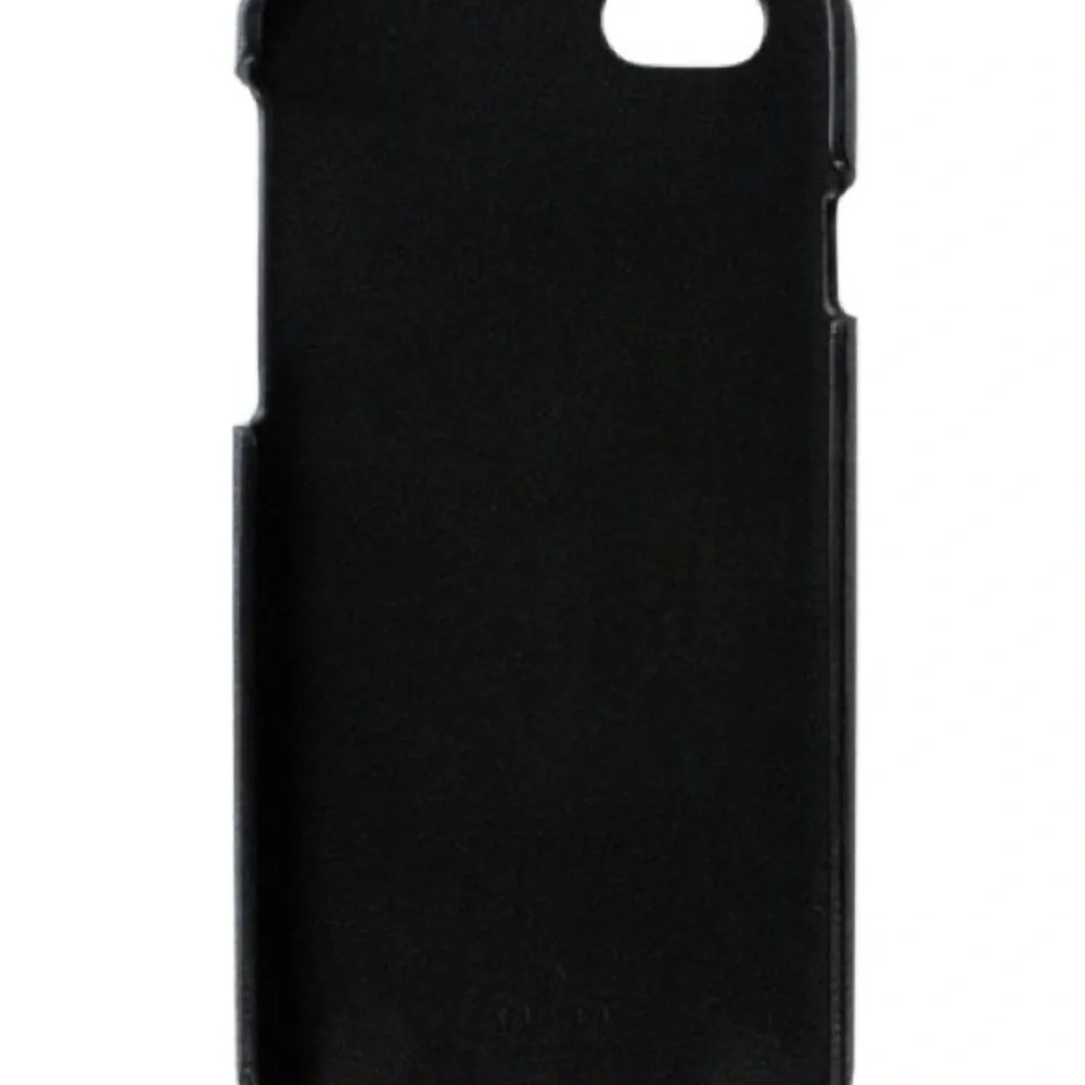 (CFL) Gucci Black Coated Canvas L'Aveugle Par‎ Amour iPhone 7 Case, New in Box